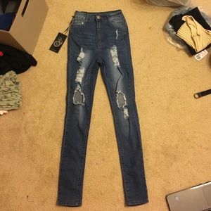 Ultra high waisted fashion nova jeans